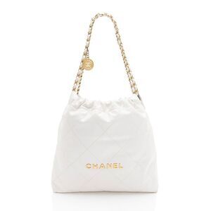 Chanel Shiny Calfskin Chanel 22 Medium Shoulder Bag